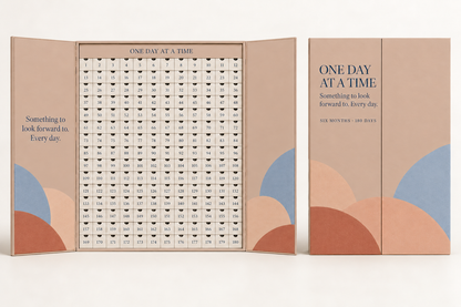180-day warm muted clay edition — concept render